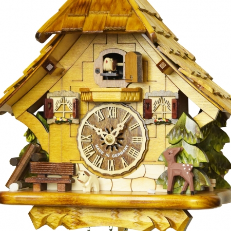 バンビと子犬がデコレーション