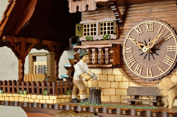 木こりさんはカッコーと共に仕事をします